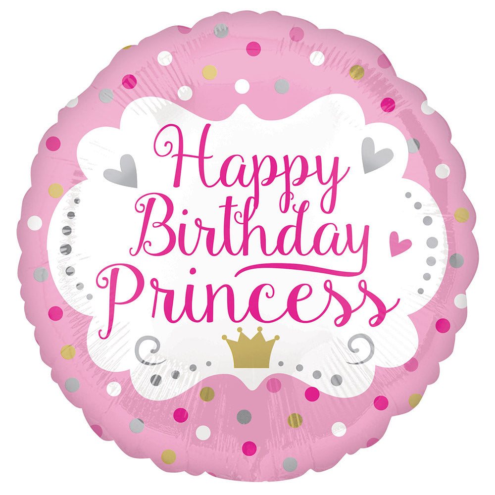 Click to view product details and reviews for Happy Birthday Princess Foil Balloon.