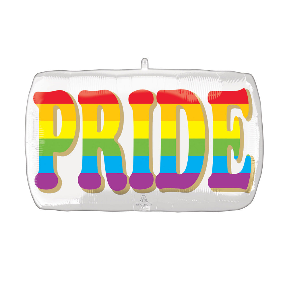 Click to view product details and reviews for Pride Rainbow Supershape Foil Balloon.