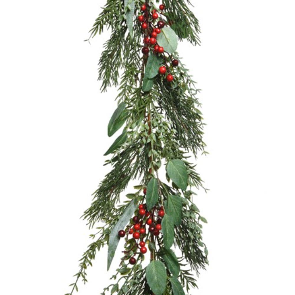 Click to view product details and reviews for Red Berries Garland.