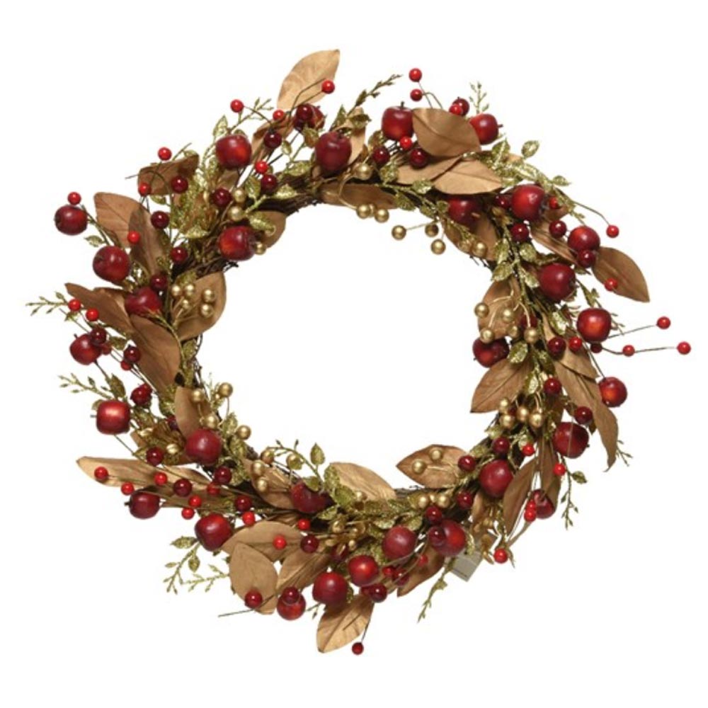 Click to view product details and reviews for Apples And Berries Wreath.