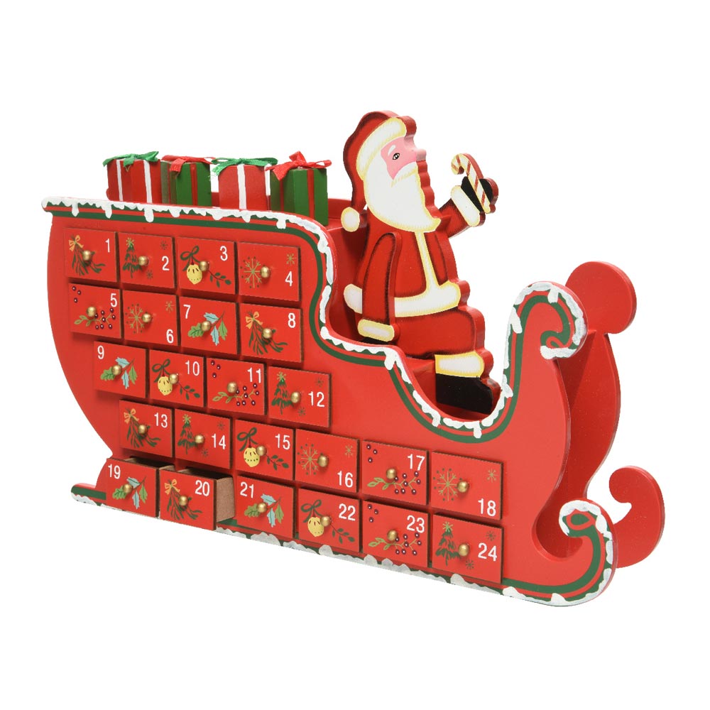 Click to view product details and reviews for Santa Sleigh Advent Calendar.