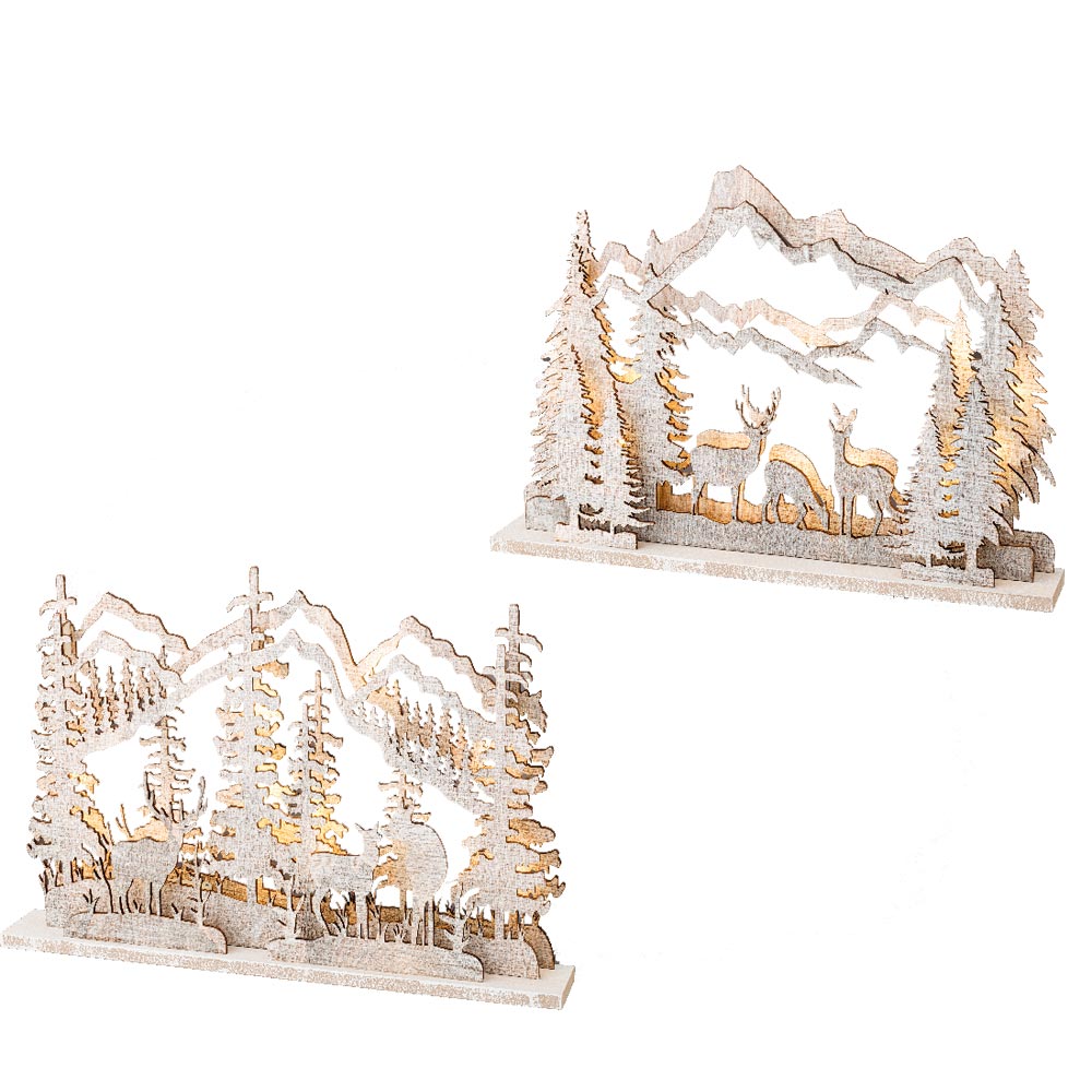 Click to view product details and reviews for Led Mountain Scene.