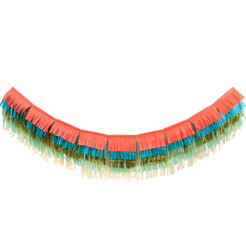 Colourful Fringe Large Garland 3m