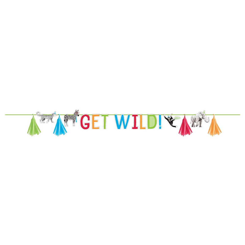 Click to view product details and reviews for Jungle Safari Party Banner 2m.