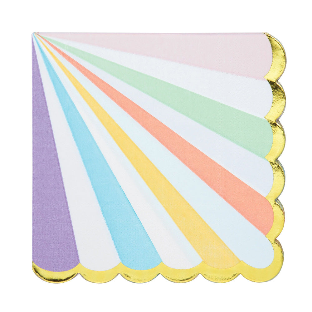 Click to view product details and reviews for Pastel Luncheon Party Napkins X16.