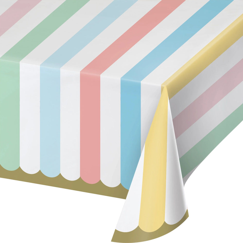 Pastel Paper Table Cover