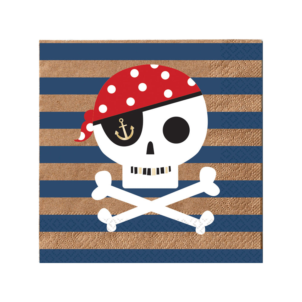 Click to view product details and reviews for Treasure Island Paper Party Napkins X16.