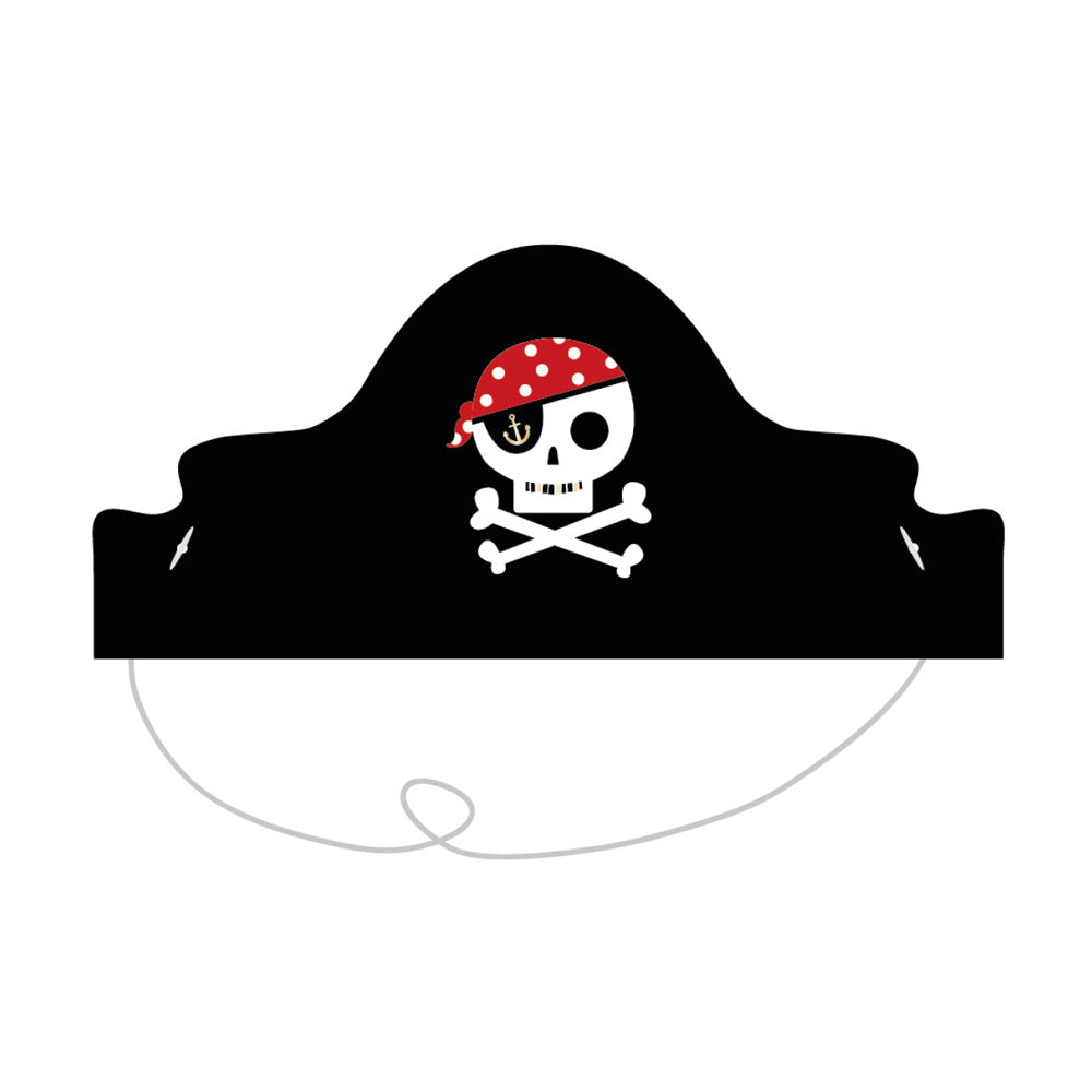Click to view product details and reviews for Treasure Island Party Hat Invitations X6.
