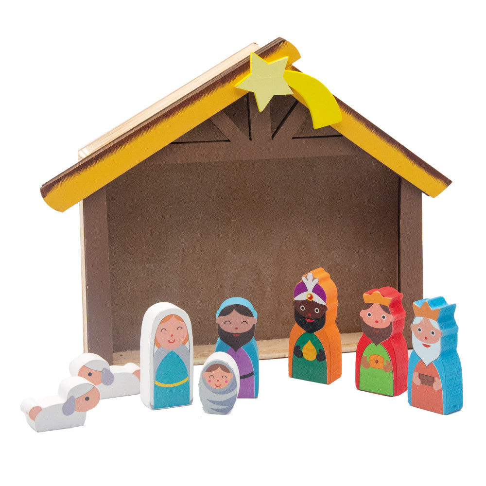 Nativity Figures Stable