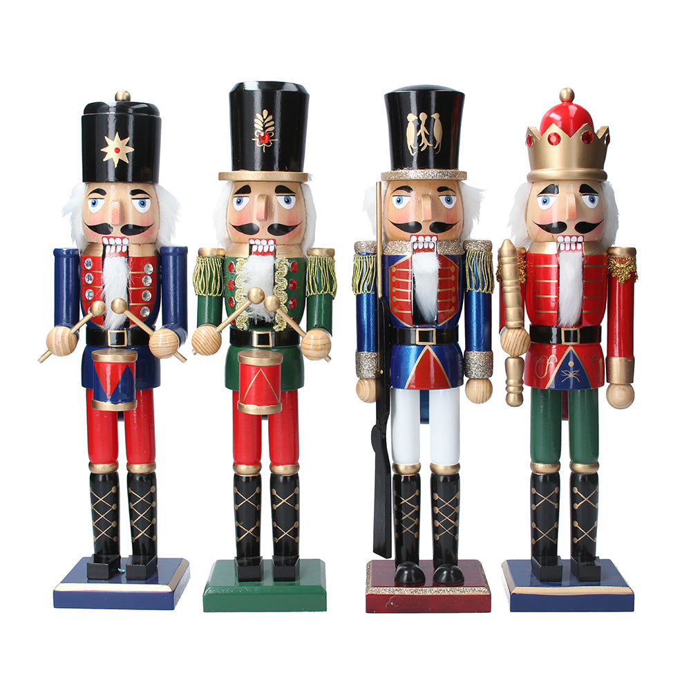 Wooden Nutcracker Tree Decoration Large