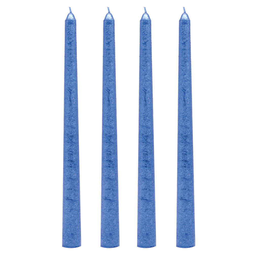 Taper Candles Navy Blue