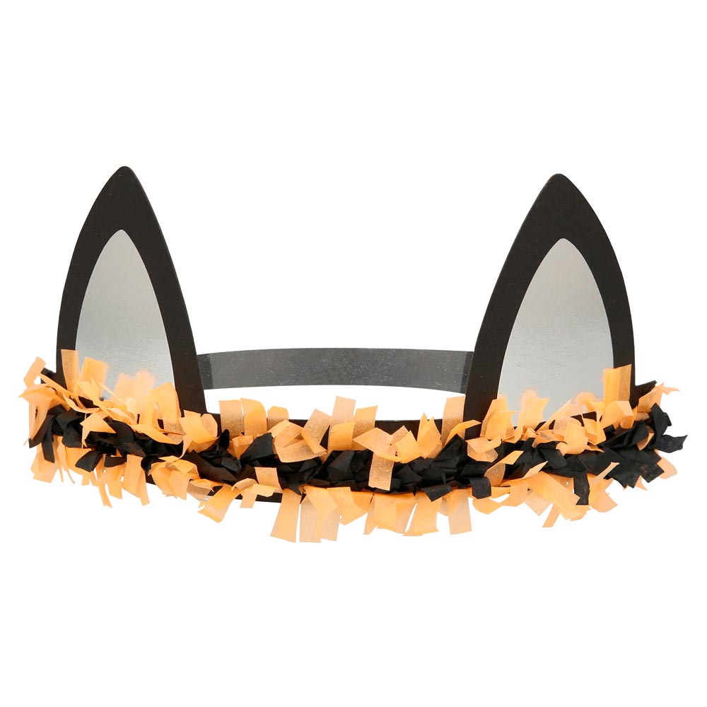 Halloween Cat Ear Headbands X8