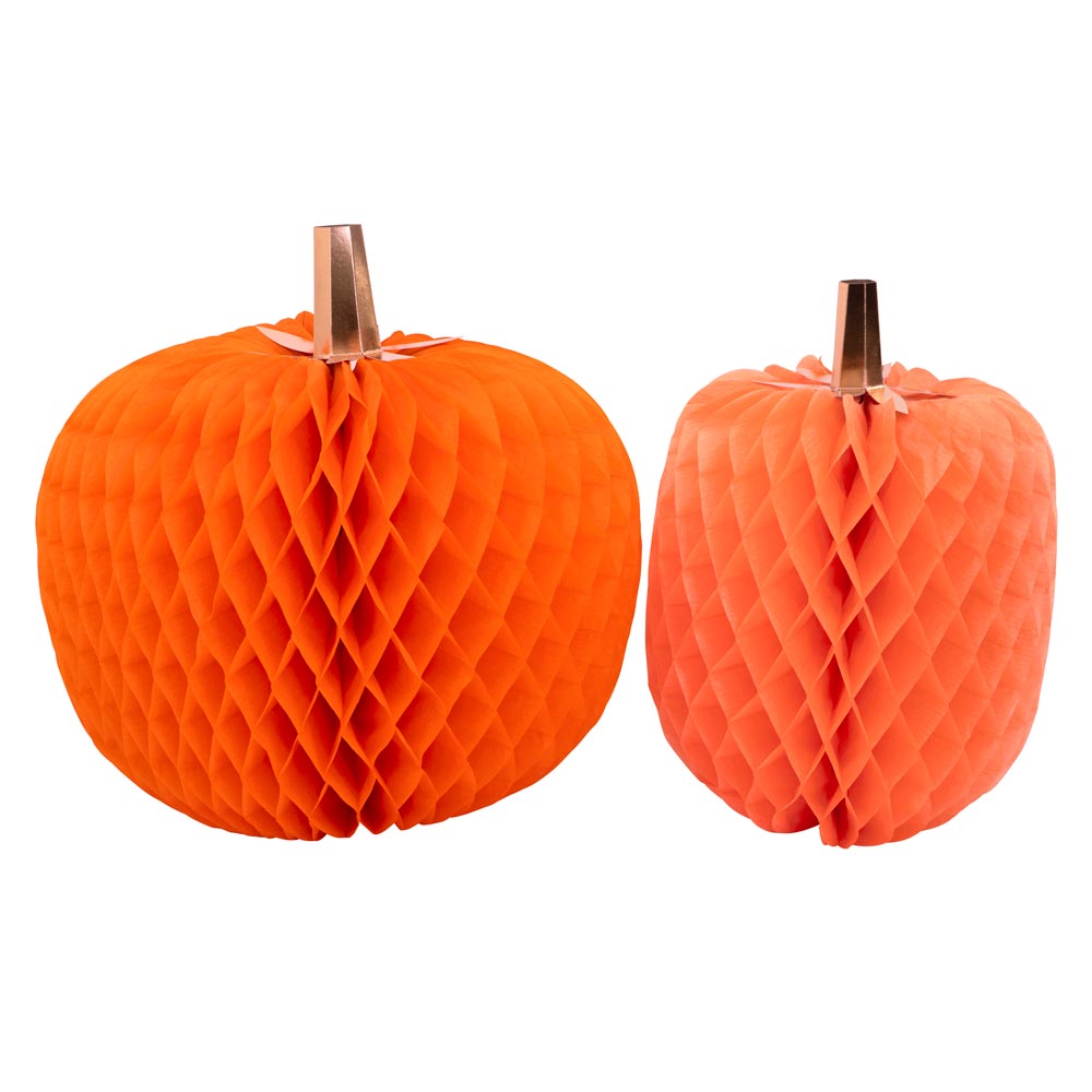 Click to view product details and reviews for Halloween Honeycomb Pumpkins X2.
