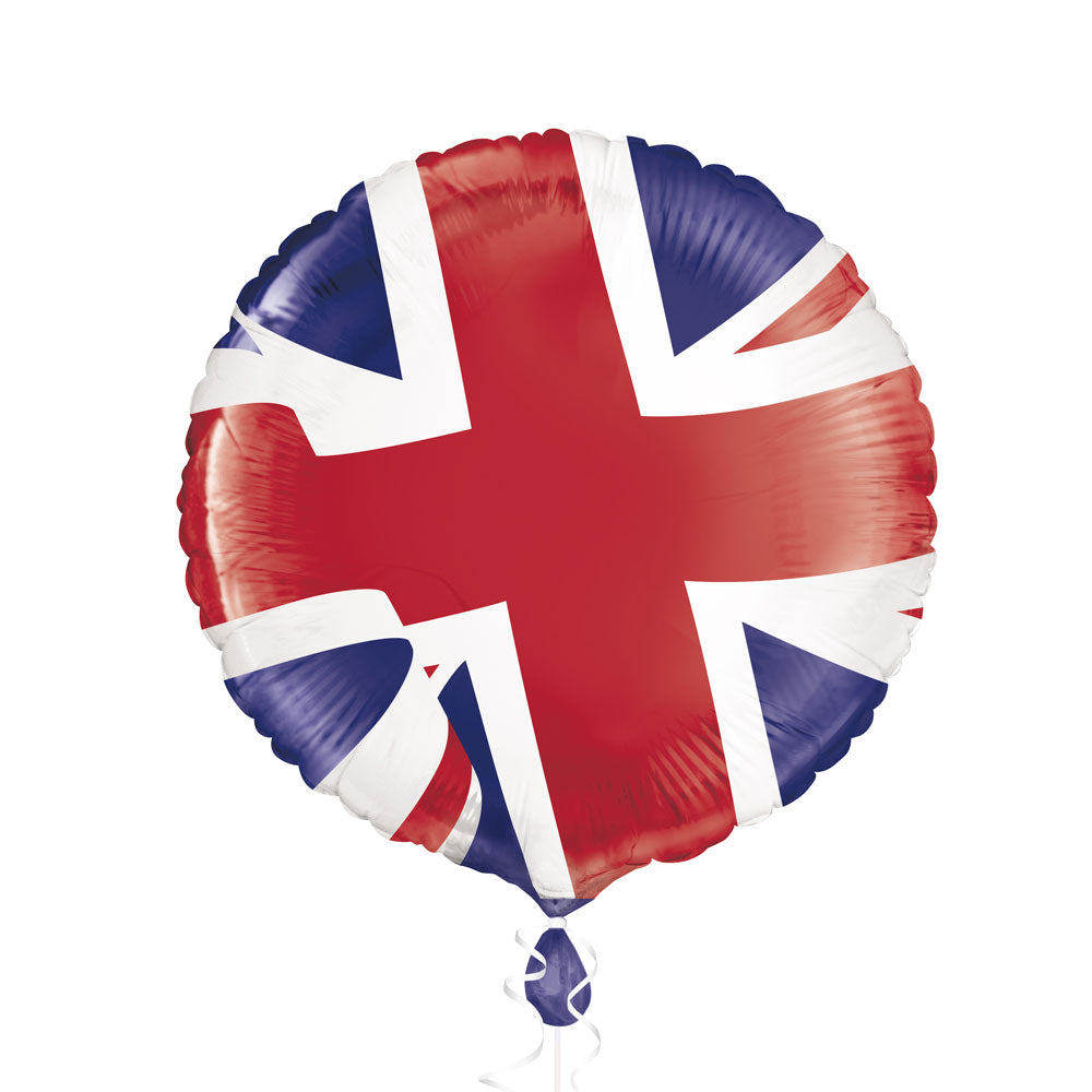 Click to view product details and reviews for Union Jack Foil Balloon 18in.