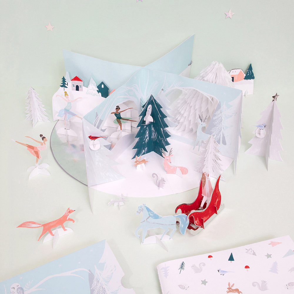 Click to view product details and reviews for Winter Wonderland Paper Craft Advent Calendar.