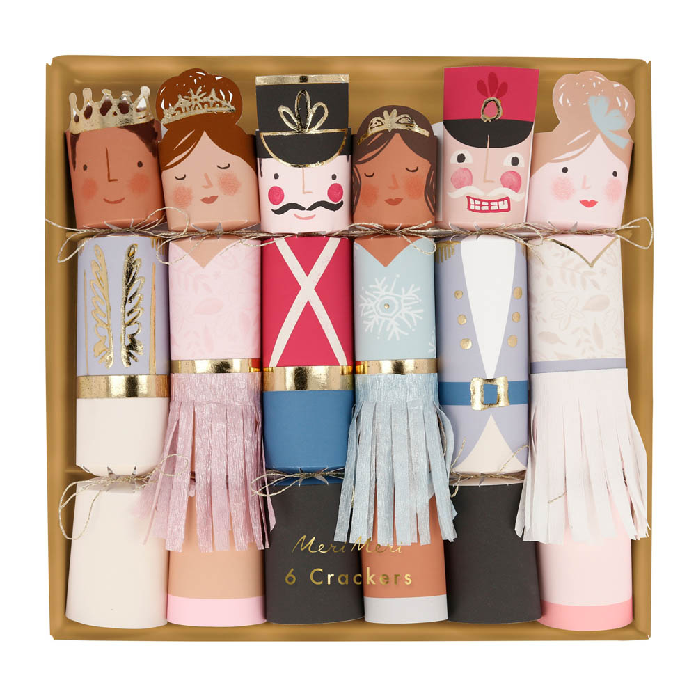 Nutcracker Character Crackers X6