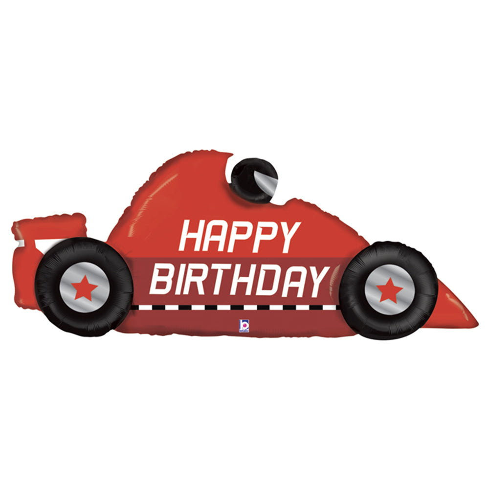 Click to view product details and reviews for Race Car Happy Birthday Foil Balloon.