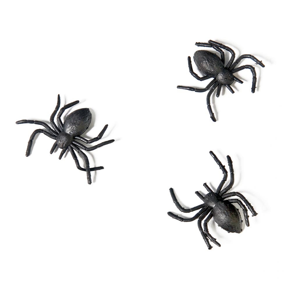 Plastic Spiders X10