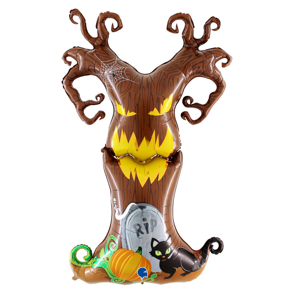 Click to view product details and reviews for Maxiloom Scary Tree Foil Balloon 12cm.