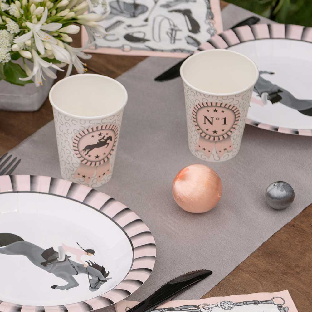 Click to view product details and reviews for Horse Riding Paper Party Cups X10.