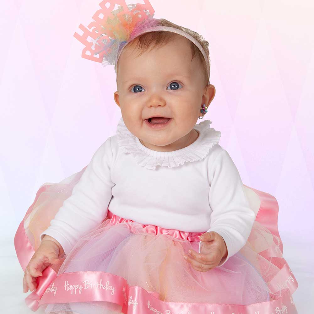 Baby Happy Birthday Tutu And Headband