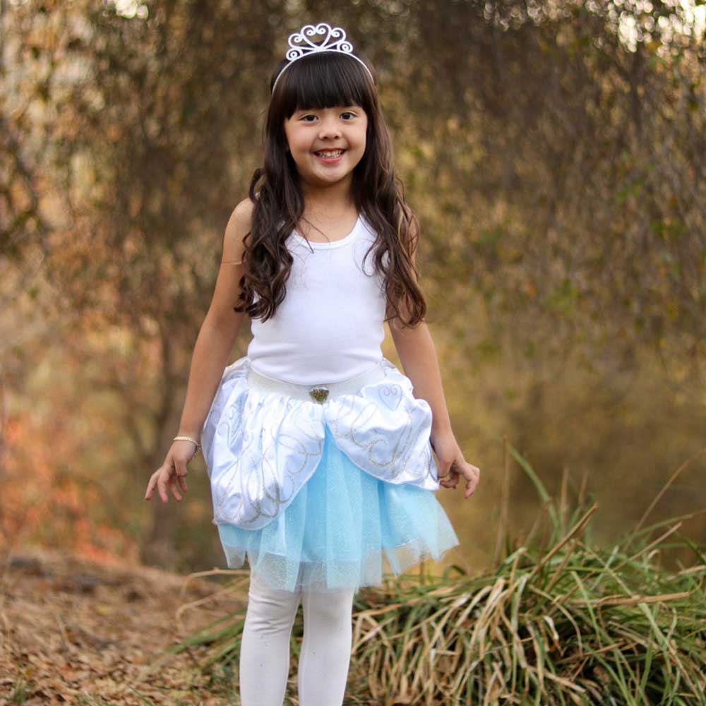 Click to view product details and reviews for Kids Cinderella Skirt With Tiara.