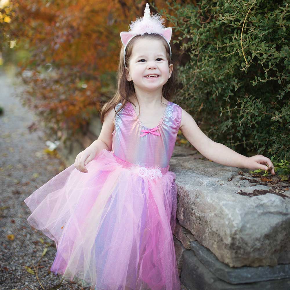 Kids Unicorn Pink Tutu Headband