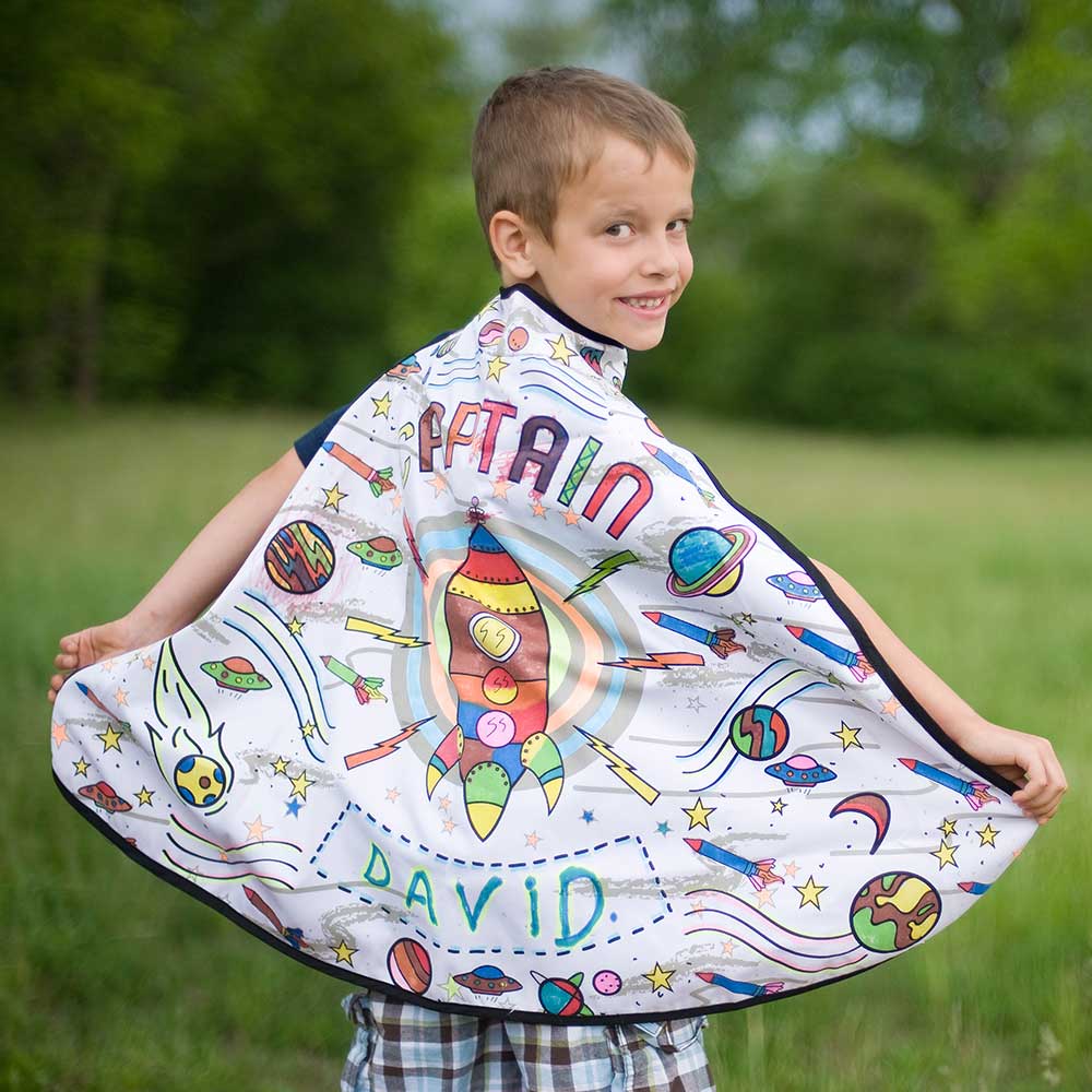 Click to view product details and reviews for Kids Colour A Cape Rocket Man.