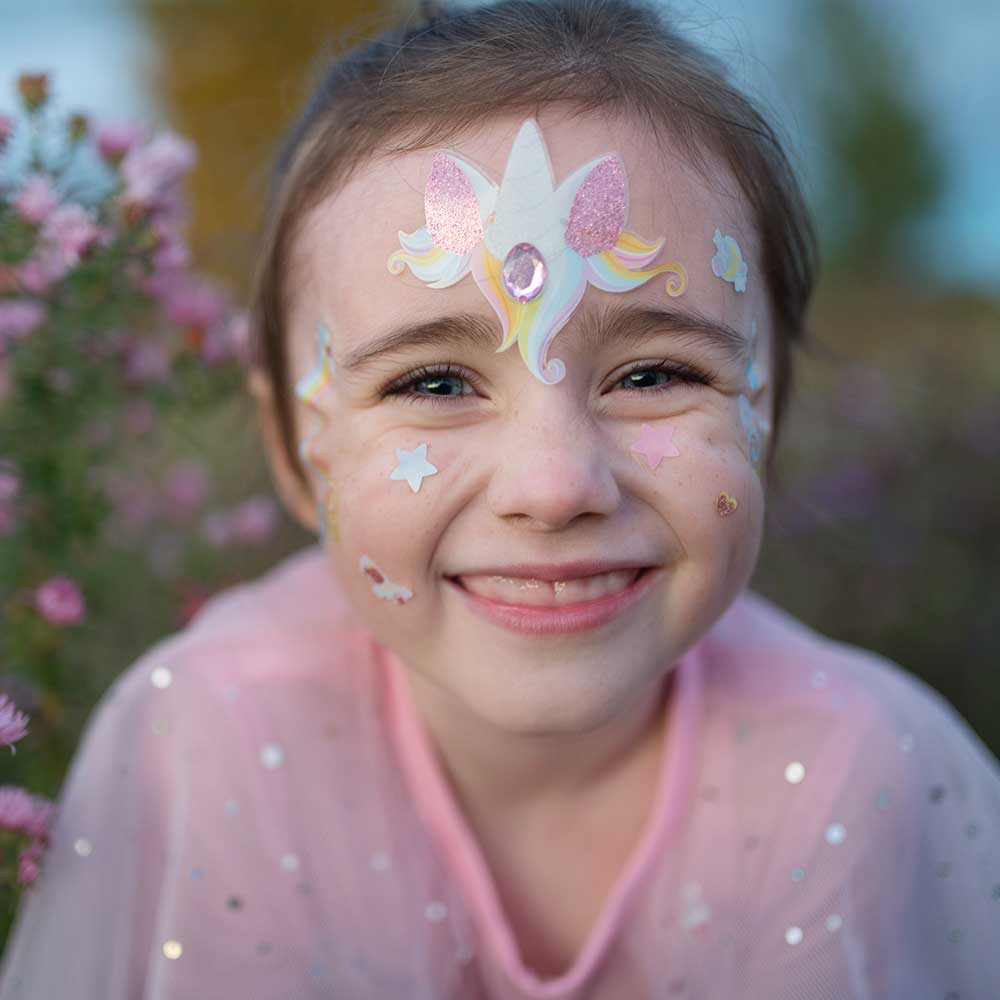 Click to view product details and reviews for Unicorn Fairy Face Stickers.