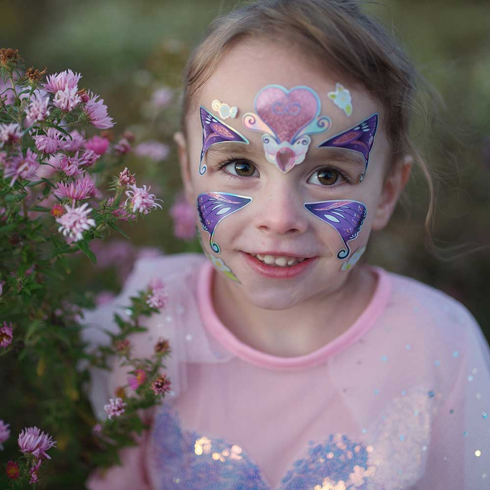 Click to view product details and reviews for Butterfly Fairy Face Stickers.