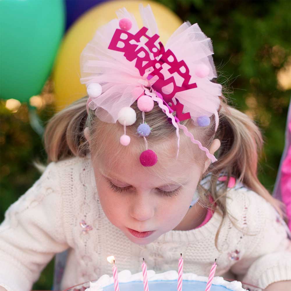Click to view product details and reviews for Happy Birthday Headband.