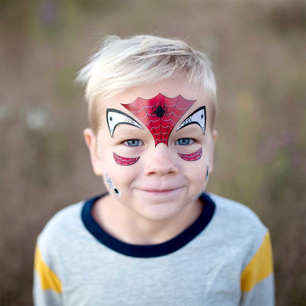 Click to view product details and reviews for Spider Face Stickers.