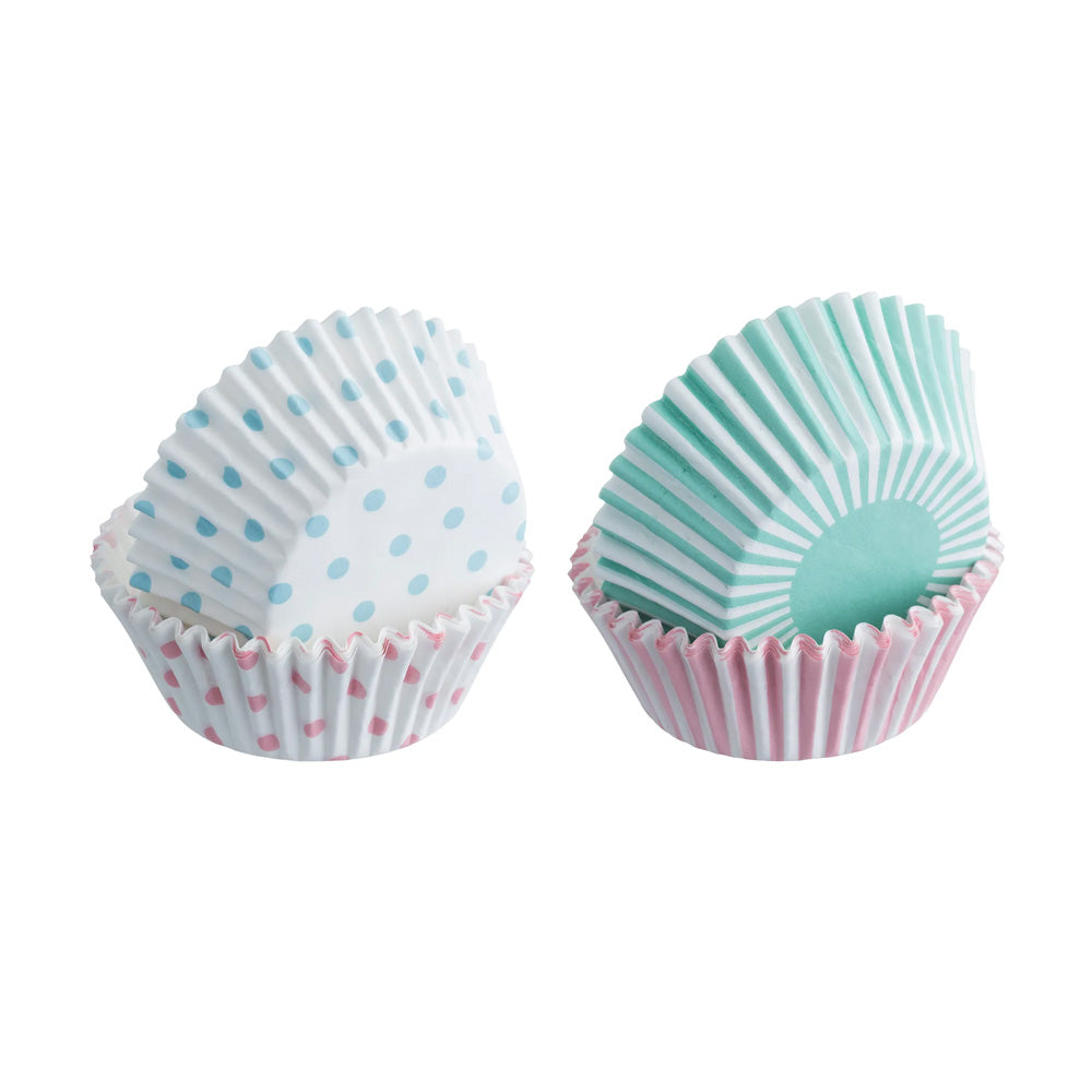 Mixed Pastel Cupcake Cases X100