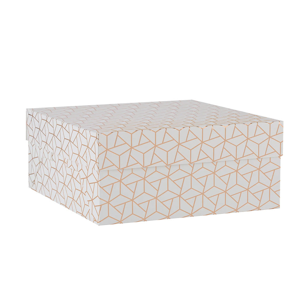 Click to view product details and reviews for Rose Gold Cake Box 30cm.