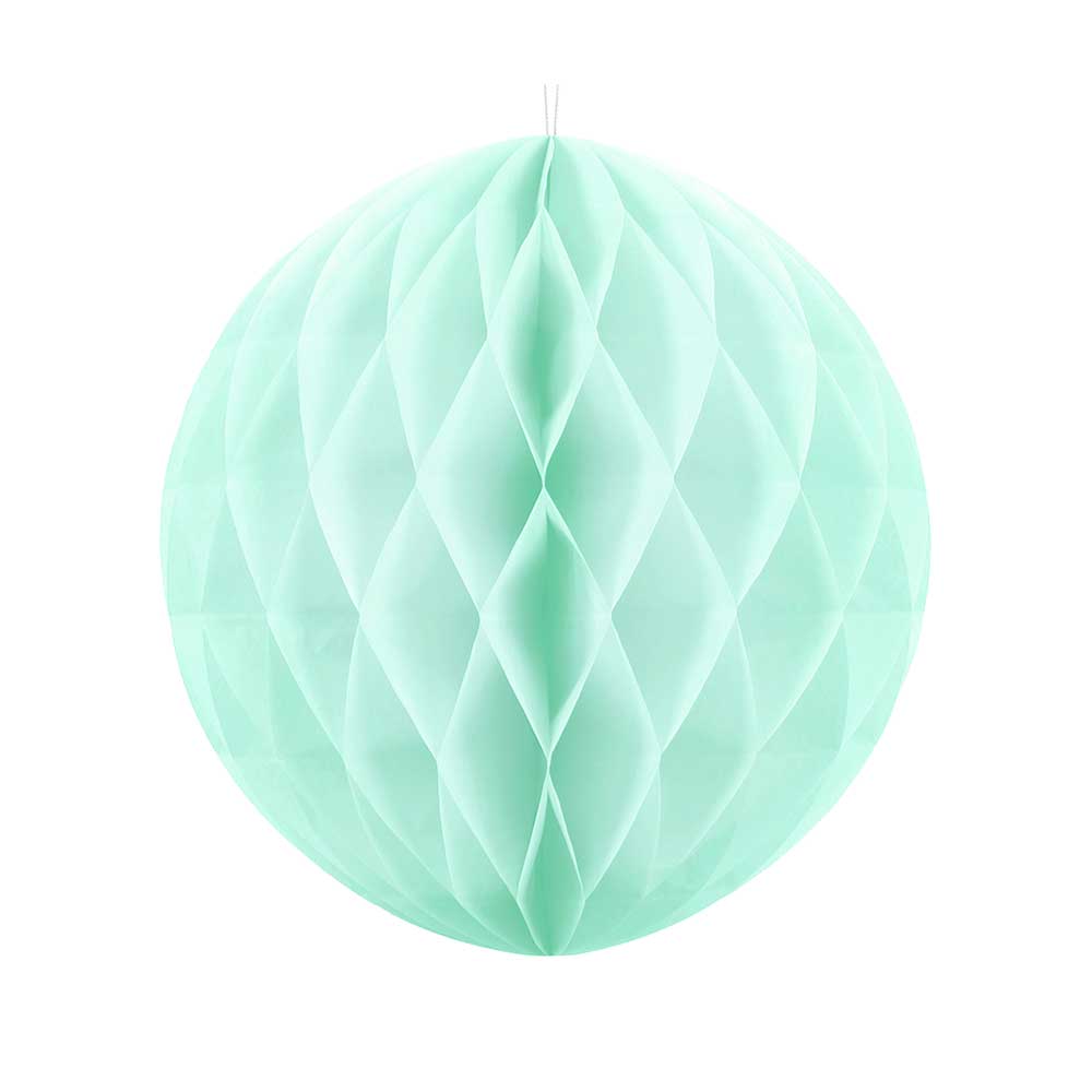 Click to view product details and reviews for Honeycomb Paper Ball 40cm Mint.