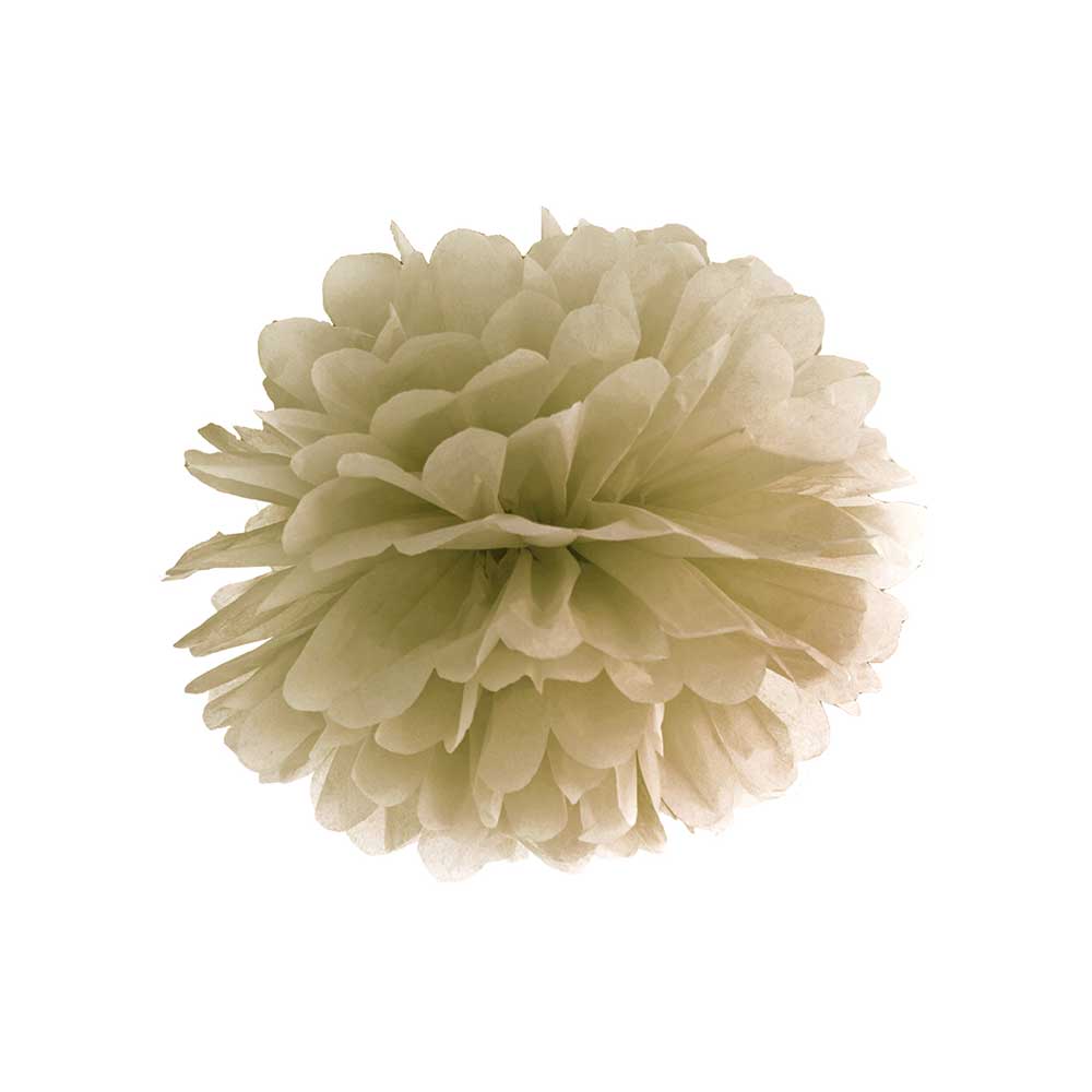 Click to view product details and reviews for Paper Pom Pom Decoration 35cm Gold.