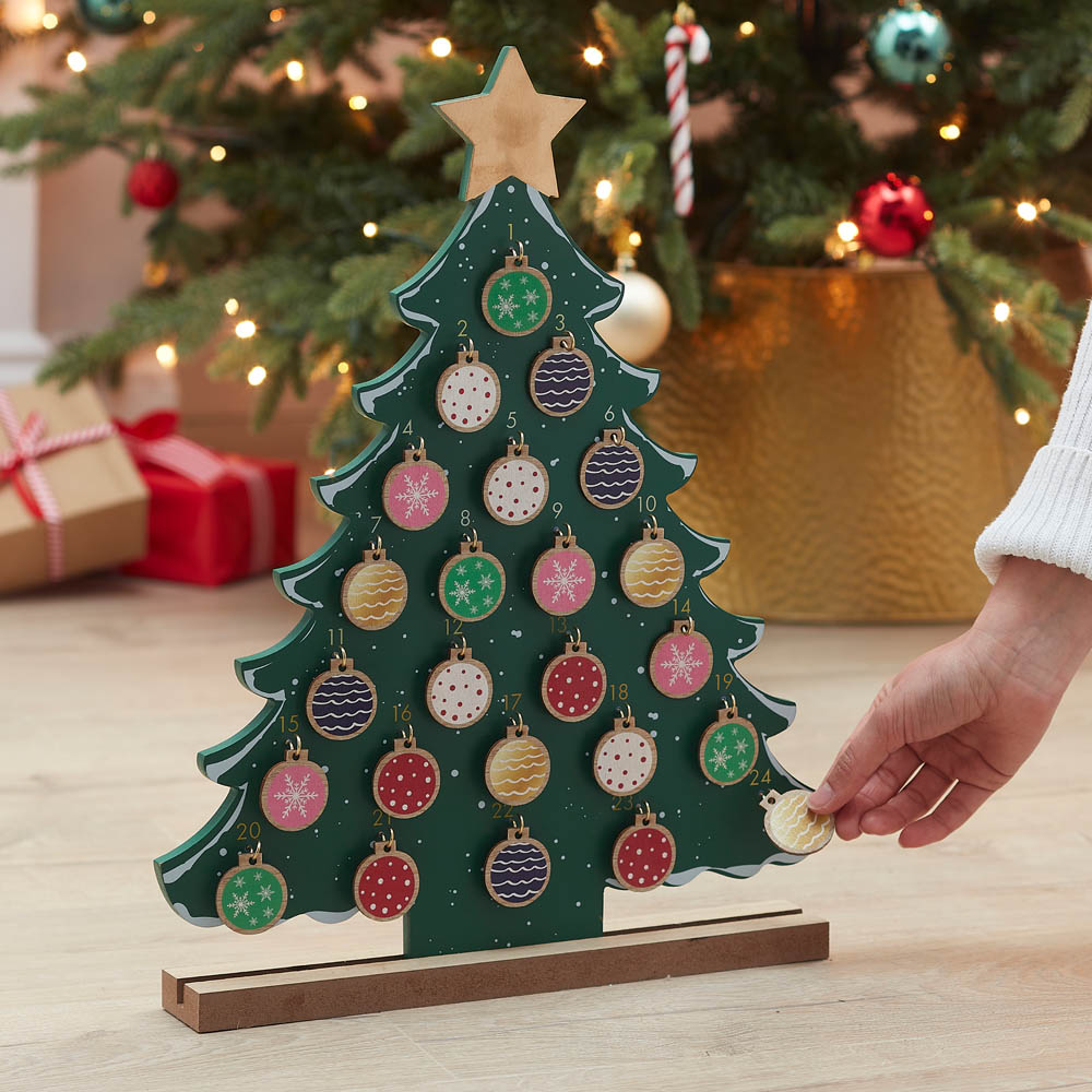 Click to view product details and reviews for Wooden Tree Advent Calendar.