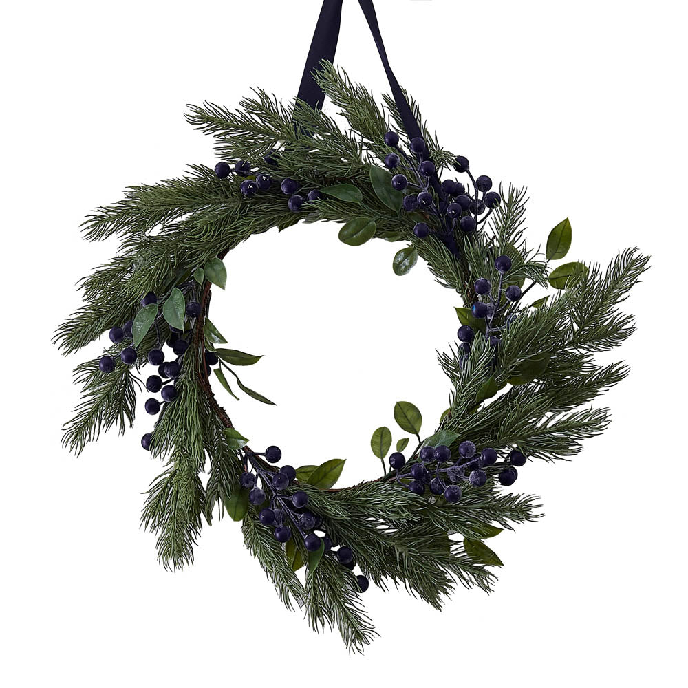 Click to view product details and reviews for Sloe Berries Foliage Wreath.