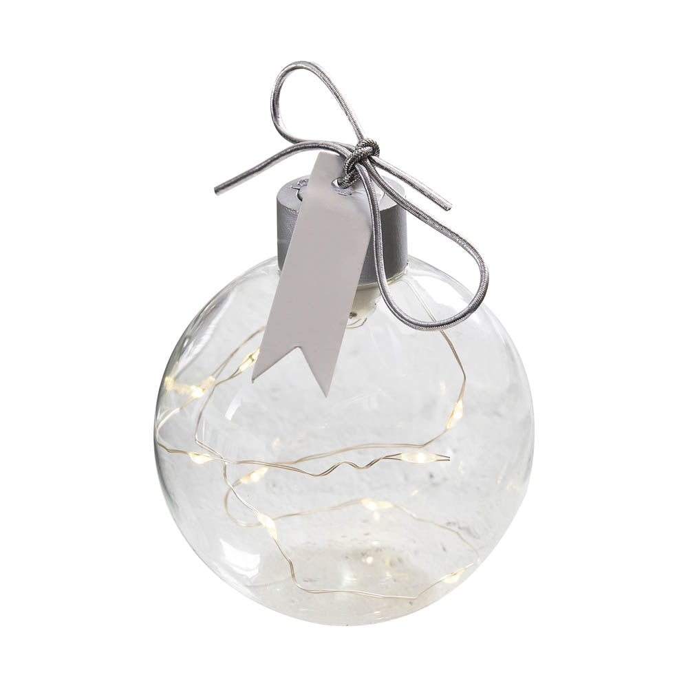 Click to view product details and reviews for Light Up Place Card Baubles X4.