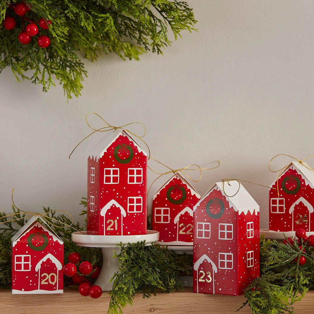 Click to view product details and reviews for Red Houses Advent Calendar.