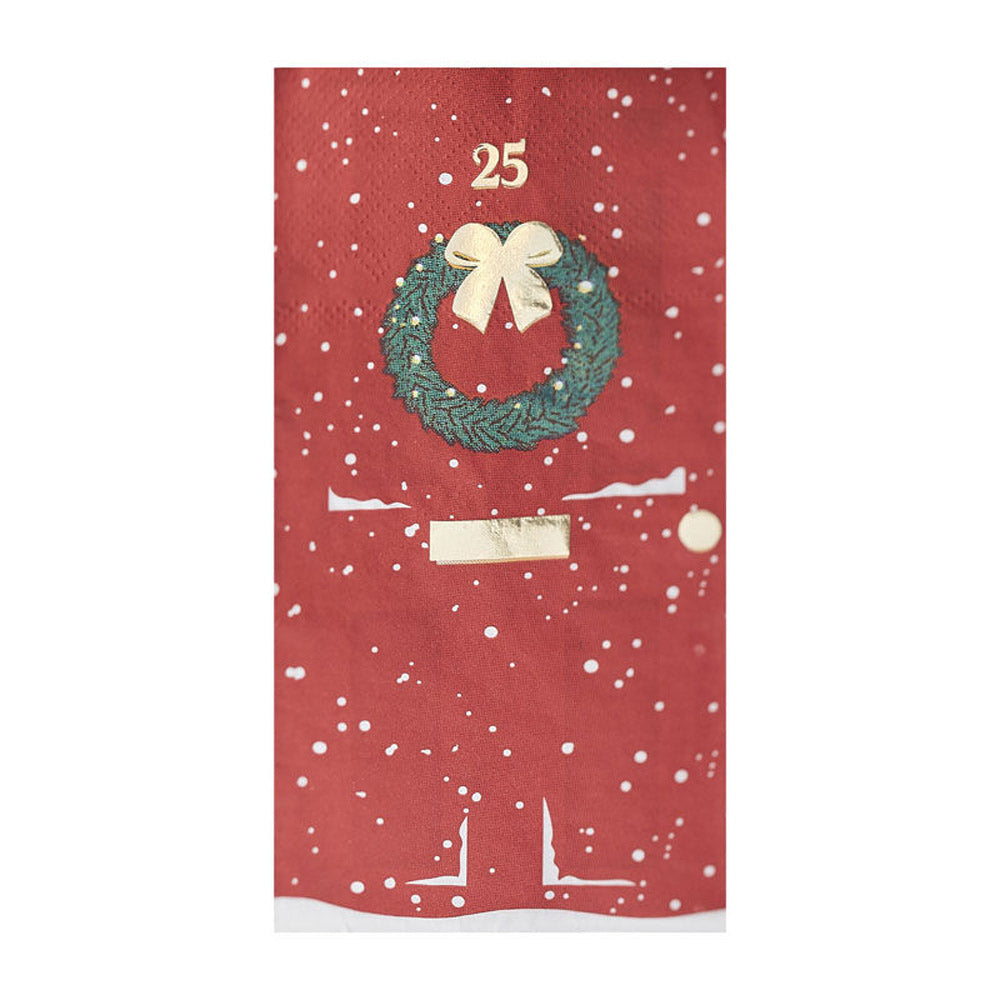 Click to view product details and reviews for Christmas Door Foiled Paper Napkins.