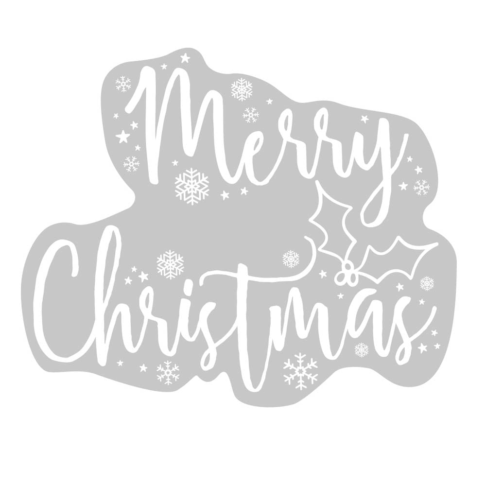 Merry Christmas Window Stickers