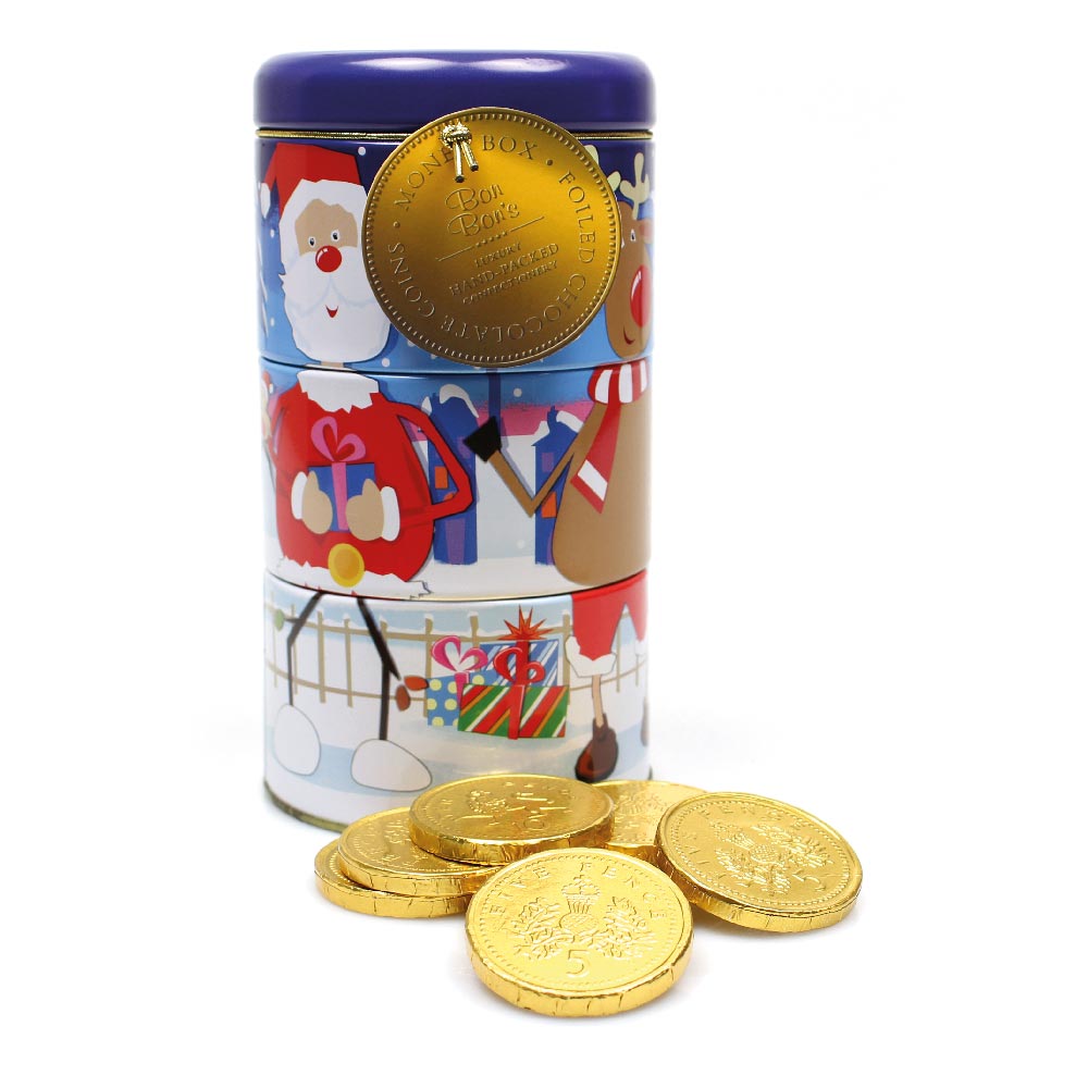 Click to view product details and reviews for Twistable Christmas Money Tin 200g.