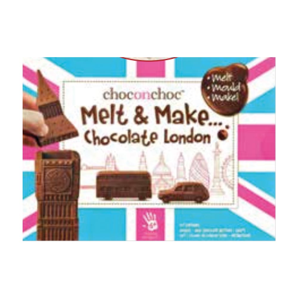 Click to view product details and reviews for Melt And Make Chocolate London Figures 300g.