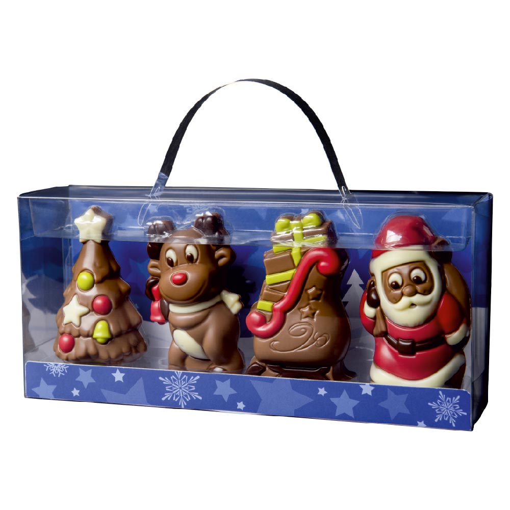Click to view product details and reviews for Santa And Friends Gift Box 120g.