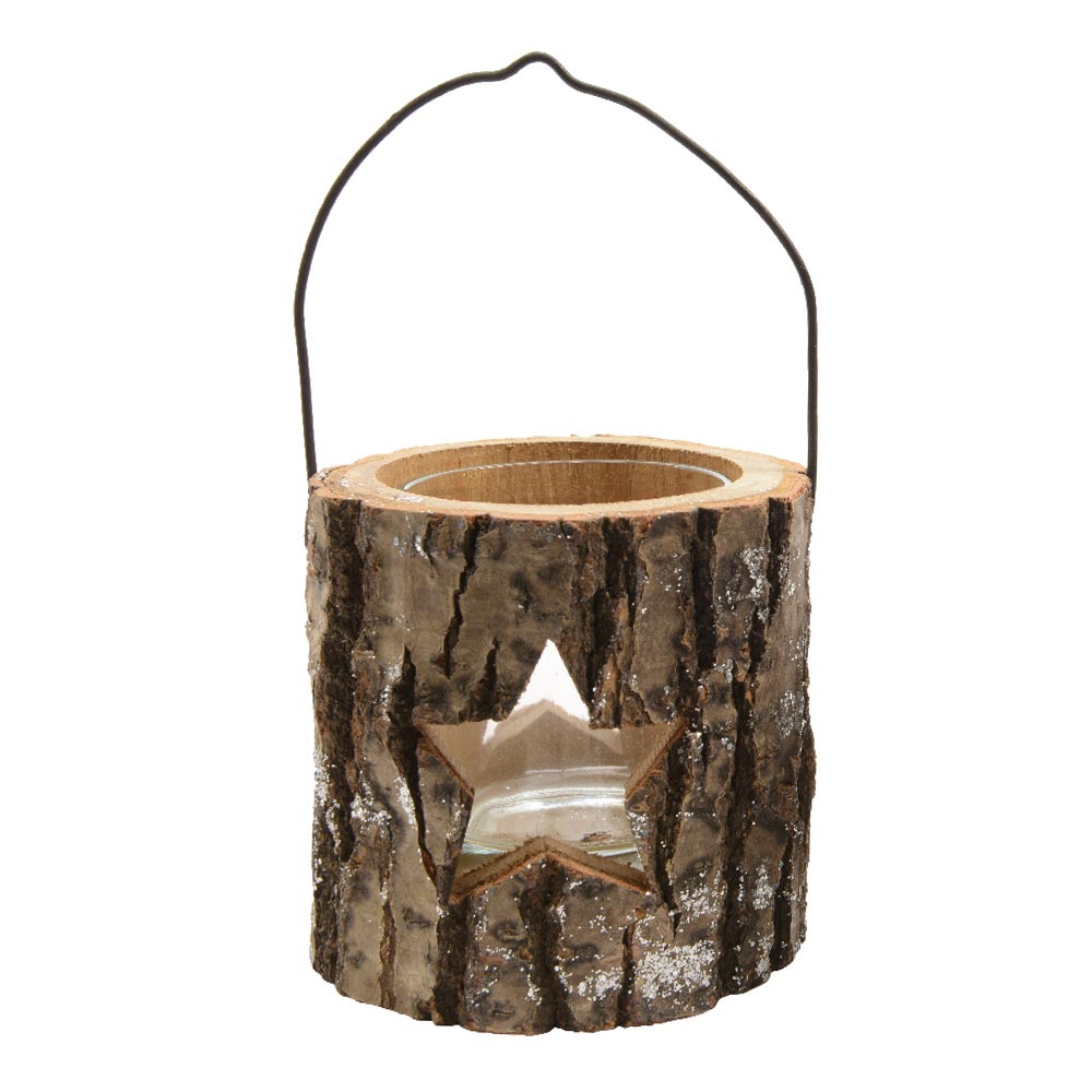 Click to view product details and reviews for Wooden Tealight Holder Star.
