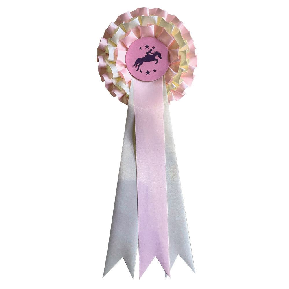 Horse Riding Rosette Badge