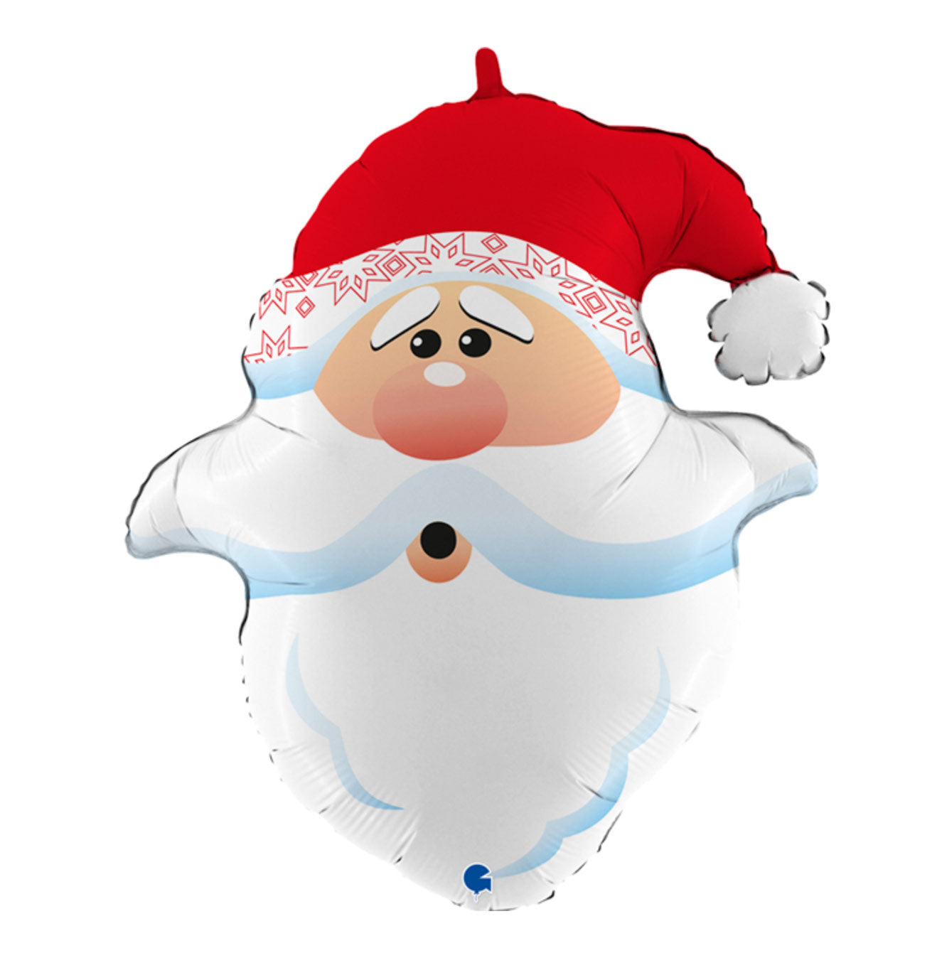 Click to view product details and reviews for Curious Santa Head Balloon.