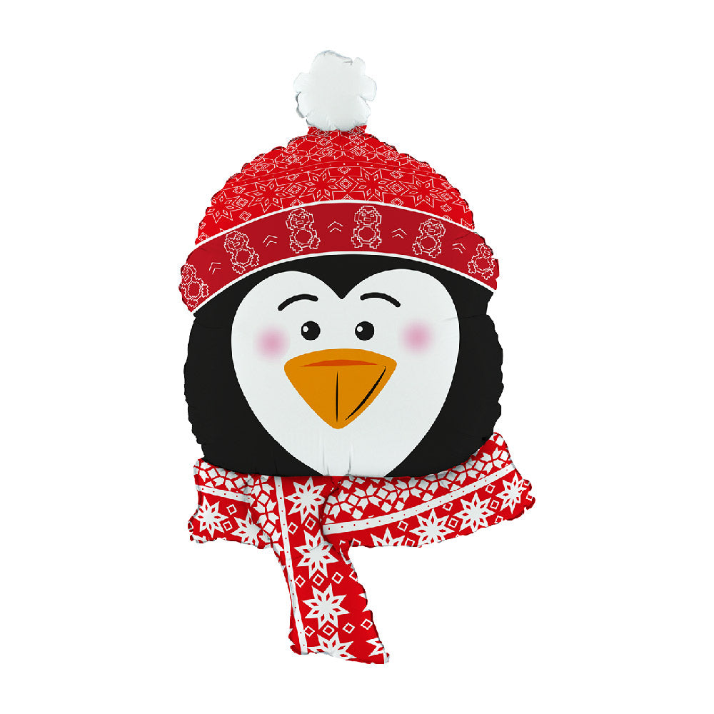 Click to view product details and reviews for Sweet Penguin Head Balloon.