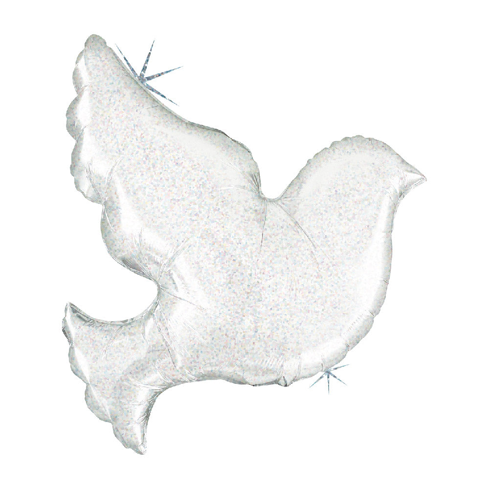 Click to view product details and reviews for Pearl White Dove Balloon.